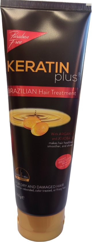 Keratin Plus Brazilian (Black)Hair Treatment 200g